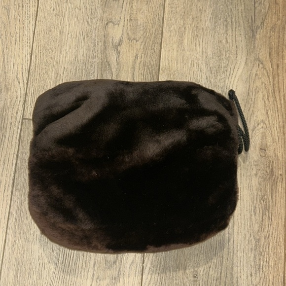 Vintage Dark Brown Hand Muff Warmer - Picture 1 of 4